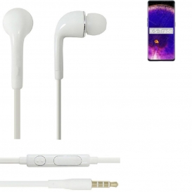 More about K-S-Trade Kopfhörer Headset kompatibel mit Oppo Find X5 Pro mit Mikrofon u Lautstärkeregler weiß 3,5mm Klinke Kabel Headphones O