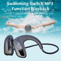 Bluetooth 5.0 Knochenleitungskopfhörer Magnetische Aufladung MP3-Player Wasserdichte Kopfhörer IPX8 Wireless Headset für Workout