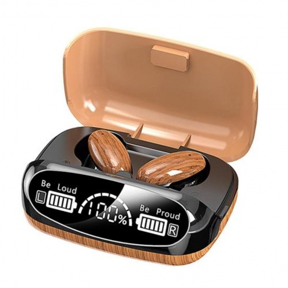 Kabellose Ohrhörer, Noise Cancelling Deep Bass Compact Charging Case Kopfhörer für Fitness