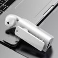 Kabelloser Bluetooth-Clip-Kopfhörer mit Mikrofon Freisprecheinrichtung 1PC Bluetooth-Headset Bluetooth-Headset für Handys zum La