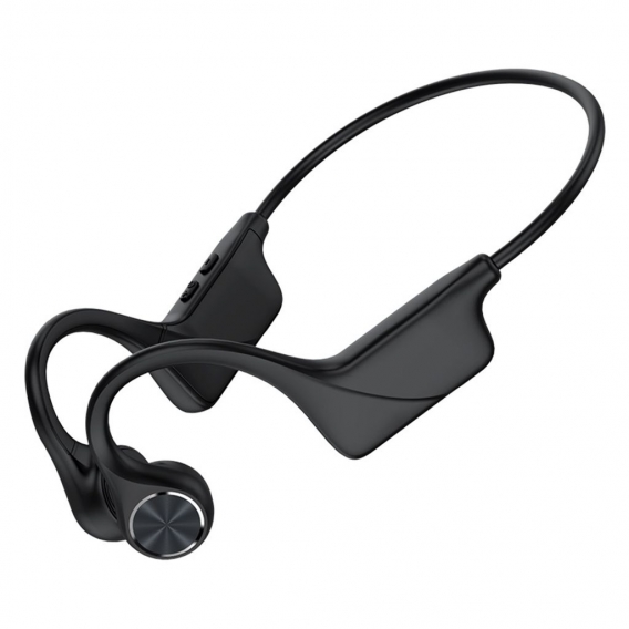 Knochenleitungskopfhoerer Kabellos BT5.0 Musikkopfhoerer Outdoor Sports Headset IP56 Wasserdicht Freisprecheinrichtung mit Mikro