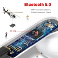 i12 TWS Touch Key Mini Drahtloser Kopfhörer Bluetooth 5.0 Headset für Android IPhone