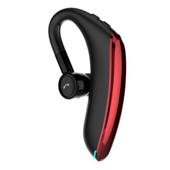 Bluetooth-Kopfhörer, Freisprech-Headset, Geschäftsnummer, Bericht, Fahren, Rot+Bluetooth-Ohrhörer, Freisprech-Headset, Geschäfts