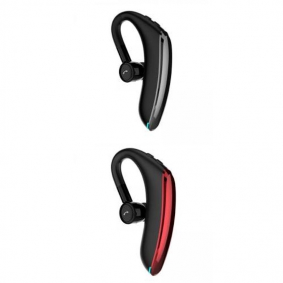 Bluetooth-Kopfhörer, Freisprech-Headset, Geschäftsnummer, Bericht, Fahren, Rot+Bluetooth-Ohrhörer, Freisprech-Headset, Geschäfts