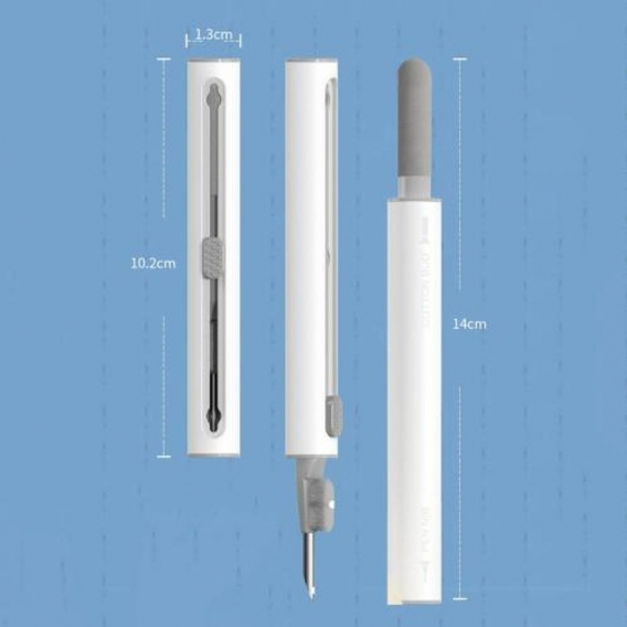 Bluetooth-Kopfhörer-Reinigungsstift Bluetooth-Ohrhörer-Reinigungsstift für Computerzubehör Farbe Weiß