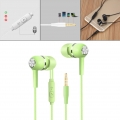 S12 3,5-mm-in-Ear-Kopfhörer mit Mikrofon Bassriss Kabelgebundene Kopfhörer Headset für Mobiltelefone MP3-Player PC-Kabelsteuerun