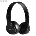 Wisam® P47 Wireless Bluetooth 5.0 + EDR Kopfhörer Headset Black PC Smartphones Tablets