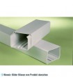 Eco-Duct 80 (80x60 mm) Montagekanal L＝2 m - RAL9002, Volle Verpackungsseinheit 8 Stk. (16 Meter)