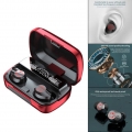 True Wireless Earbuds Komfortable Voice Summon TWS Kopfhörer für iOS und Android Sport Farbe rot