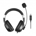 Um-Ohr Prüfungen Headset mit Mikrofon Noise Cancelling Volumen Steuert Klarer Stimme für Bildung Softphones Call-Center - USB ve