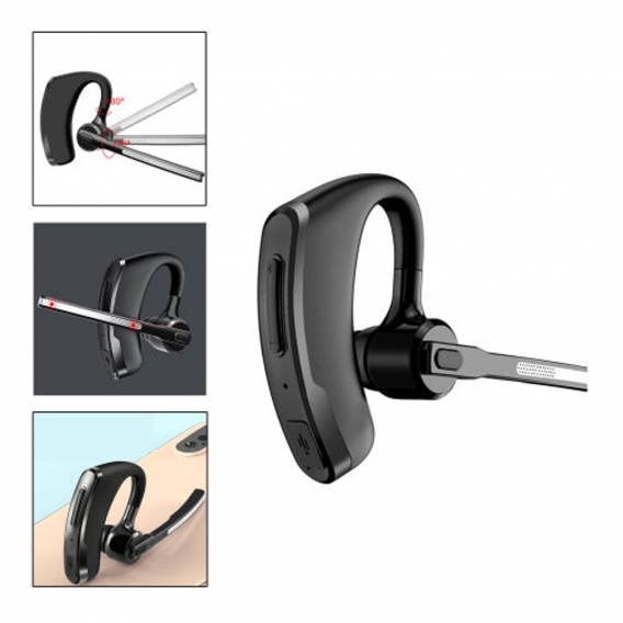 Freisprecheinrichtung Drahtloses Bluetooth Mono Headset Hörer Kopfhörer Fahr Headset Driving