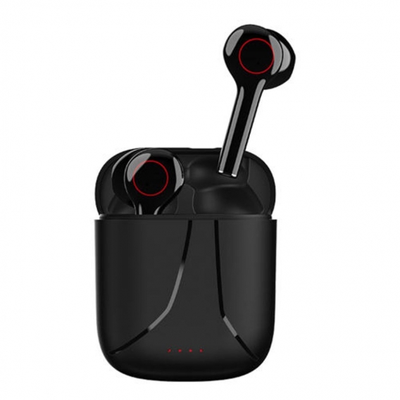 Sport In Ear Hifi Bluetooth 5.0  Kopfhörer Headset Touch Control Mit Mikrofon - schwarz Farbe schwarz