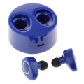 Kabelloser Bluetooth Stereo Ohrbügel In Ear Kopfhörer Mit Ohrhörern, 1 Satz Farbe Blau