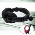 Kabelgebundenes Over Ear Gaming Headset 3,5 Mm Bass Surround Komfortable Soft Memory Ohrenschützer Einstellbar Leicht für Laptop