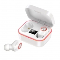 Wasserdichte Bluetooth 5.0 True Wireless Ohrhörer, 35H Cyclic Playtime Kopfhörer mit Ladekoffer Und Mikrofon, in Ear Stereo Kopf