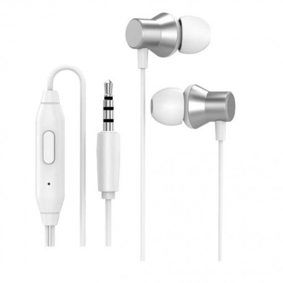 Kopfhörer in Ear Kopfhörer mit Mikrofon, Headset Stereo Sound Noise Isolating  Free, 3,5 Mm Ohrhörer mit Kabel für IOS  Und Andr