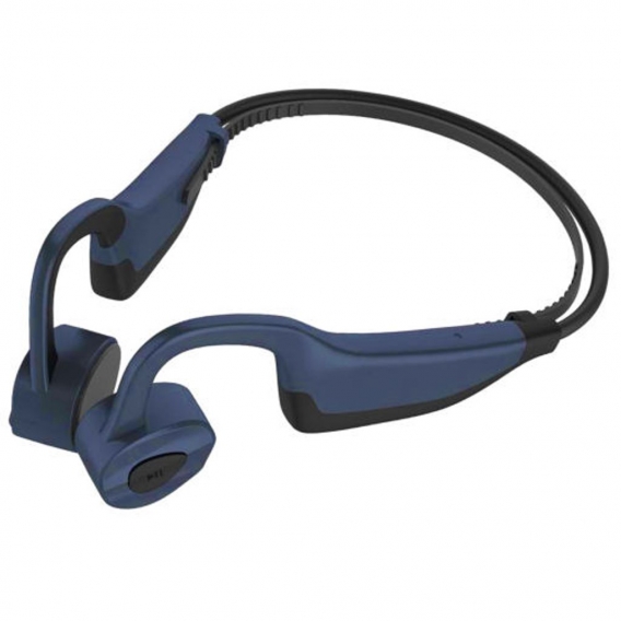 Open Ear Bone Conduction Kopfhörer Headset IP55 Stereo für Sportlauf Farbe Blau