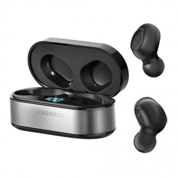 Air55Pro True Bluetooth 5.0 Kopfhörer Wireless Headphones Headset mit Ladekoffer