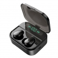 Wireless  Bluetooth 5.0 Kopfhörer Active Earbuds Headset Touch Control Farbe Schwarz