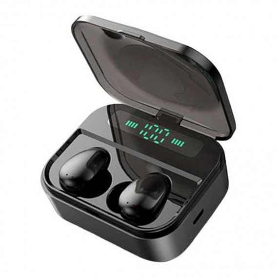 Wireless  Bluetooth 5.0 Kopfhörer Active Earbuds Headset Touch Control Farbe Schwarz