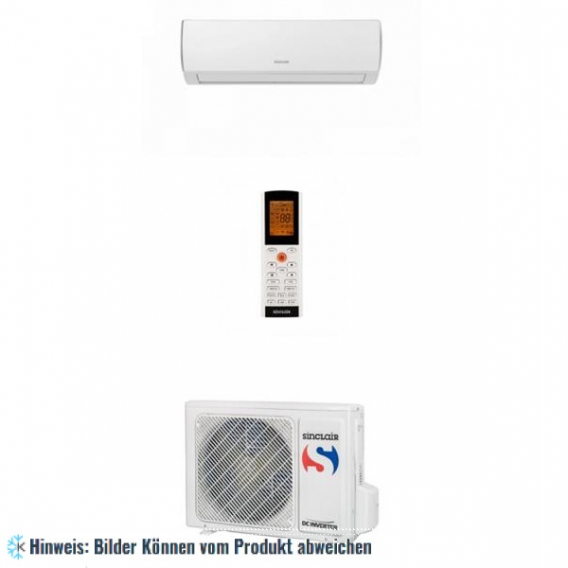 Sinclair FOCUS PLUS-SERIE Klimaanlage Set ASH-18BIF2, 230V~50Hz, 5,3Kw A++ R32