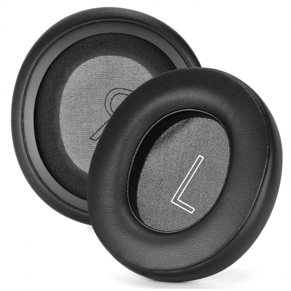 Weiche Headset-Ohrenschützer L & R Kopfhörer-Ärmel-Ohrpolster Ersatz für Gaming-Headset-Zubehör der Microsoft Xbox-Serie (Schwar