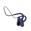 Knochenleitungskopfhörer Bluetooth 5.0 Open Ear Headset mit Mikrofonen Schweißfest IPX5 für Fitness Radfahren Joggen Farbe Blau 