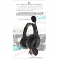 HiFi Stereo Wired Kopfhörer mit Hoher Auflösung Audio Tiefe Bass und Überlegene Komfort Über Die Ohr Kopfhörer für Prüfung Telef