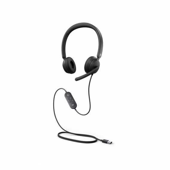 Microsoft Modern USB Headset Casque Avec fil Arceau Bureau/Centre d'appels USB Type-A Noir