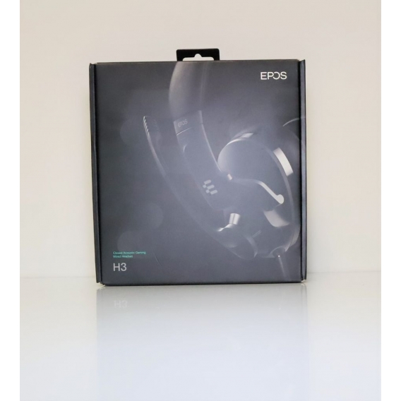 EPOS H3, Over-ear Gaming Headset,  mit rauschunterdrückendes Mikrofon-Schwarz