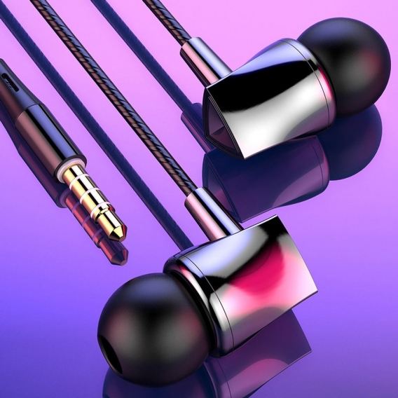 X10 3,5-Mm-Plug-In-Ear-Stereo-Kopfhörer-Headset Mit Mikrofon Für Telefoncomputer