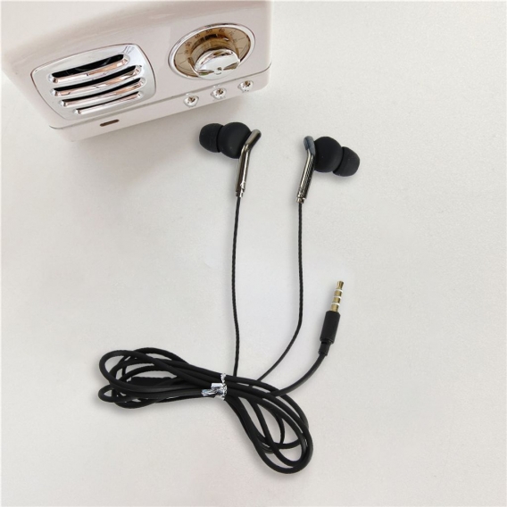 Universelles 3,5-Mm-Klinken-In-Ear-Kopfhörer-Bass-Stereo-Headset Mit Mikrofon Für Huawei