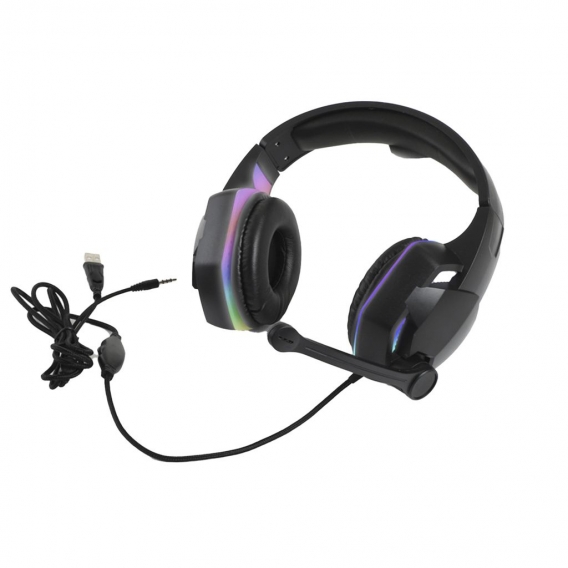 G2000 Kopfhörer Lichteffekt Rauschunterdrückung Starker Bass Stereo Sound Kabelgebundenes Gaming-Headset Für Zuhause