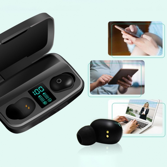 A10S Tws Mini Bluetooth 5.0 Touch Control Stereo-In-Ear-Kopfhörer Ohrstöpsel Sport-Headsets Für Xiaomi