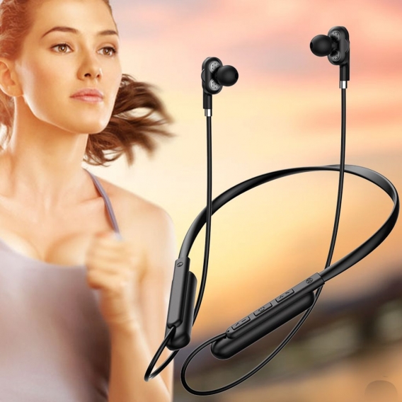 Bt126 In-Ear-Ohrhörer Mit Tf-Kartensteckplatz Wiederaufladbare Drahtlose Bluetooth 5.0-Subwoofer-Kopfhörer Für Den Sport