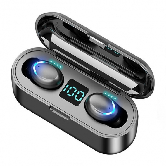 F9-5 Tws Bluetooth 5.0 Wireless Smart Touch 8D Heavy Bass Hifi Stereo-Ohrhörer