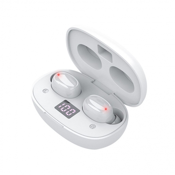 275 Mini Tws Bluetooth 5.0 Led Digitaldisplay Touch Control In-Ear-Ohrhörer Headsets Für Sport