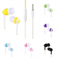 Im Dunkeln Leuchtendes 3,5 Mm Kabelgebundenes In-Ear-Sportkopfhörer-Musik-Headset Mit Mikrofon