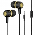 3,5-Mm-Universal-Doppellautsprecher-Subwoofer Kabelgebundener Bass-Hifi-In-Ear-Sportkopfhörer