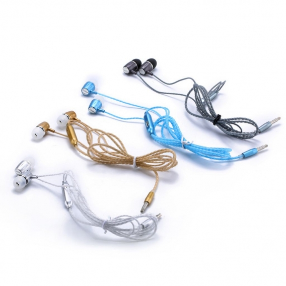 Universeller In-Ear-Rauschunterdrückung Kabelgebundener Dynamischer Gaming-Sport-Heavy-Bass-Kopfhörer