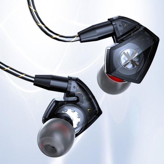 3,5-Mm-Dynamischer In-Ear-Hifi-Heavy-Bass-Sportkopfhörer Mit Mikrofon Für Telefone