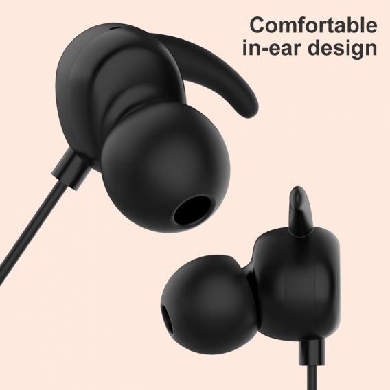 Dual Moving Coils 3,5-Mm-Stecker Kabelgebundener In-Ear-Sportkopfhörer Mit Mikrofonschlaufe