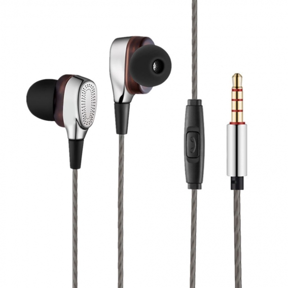 3,5-Mm-Stecker Universeller In-Ear-Kopfhörer Mit Starkem Bass Und Mikrofon