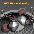 4-Kern-Dual-Moving-Coil 3,5-Mm-Universal-In-Ear-Hifi 6D-Heavy-Bass-Kopfhörer