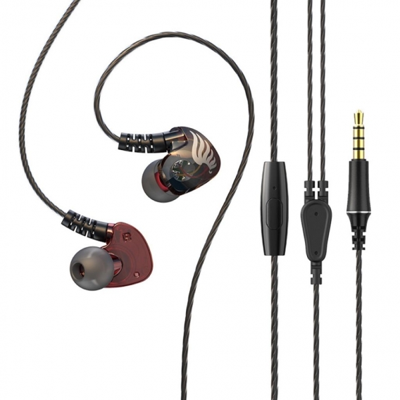 Universeller 3,5-Mm-Kabelgebundener In-Ear-Hifi-Kopfhörer Mit Schwerem Bass