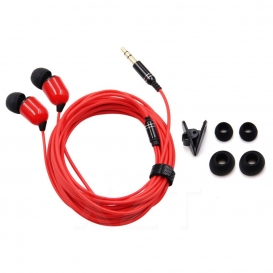 More about 3-Meter 3.5Mm Plug In-Ear Wired Earphone Broadcast Live Headset With/Without Mic