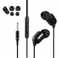 3-Meter 3.5Mm Plug In-Ear Wired Earphone Broadcast Live Headset With/Without Mic