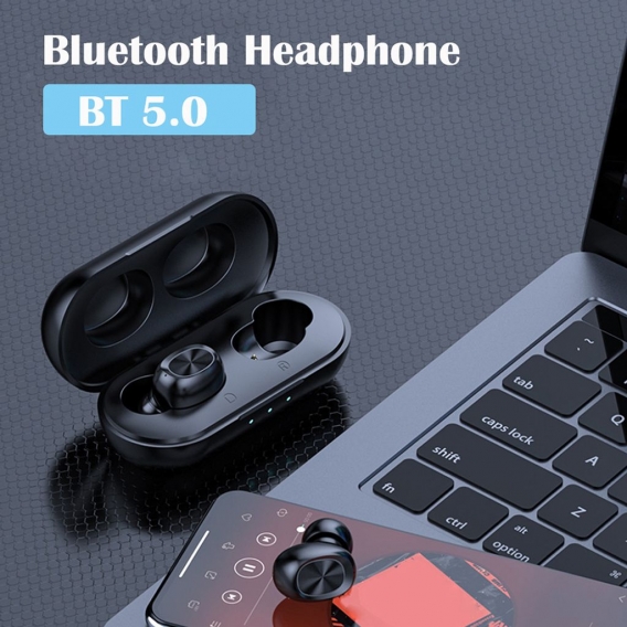 B5 Tws Mini Wireless Touch Control Bluetooth 5.0 In-Ear-Kopfhörer Sport-Ohrhörer