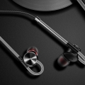 QKZ DM10 3,5 mm In-Ear-Kopfh?rer Bass Subwoofer Metallkabel-Kopfh?rer Magnetische Saugleitungssteuerung mit Mikrofon Sport-Heads