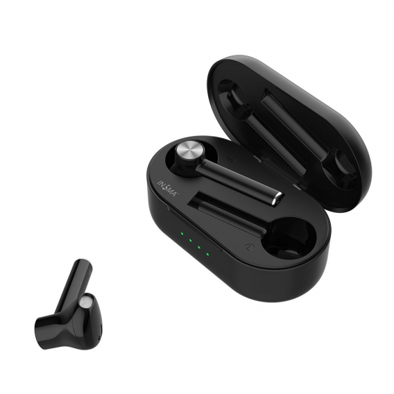 INSMA AirBuds2 bluetooth 5.0 TWS Kopfhörer Qi Kabellos Laden Type-C SBC AAC black Binaural Earbuds